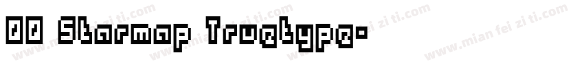 00 Starmap Truetype字体转换